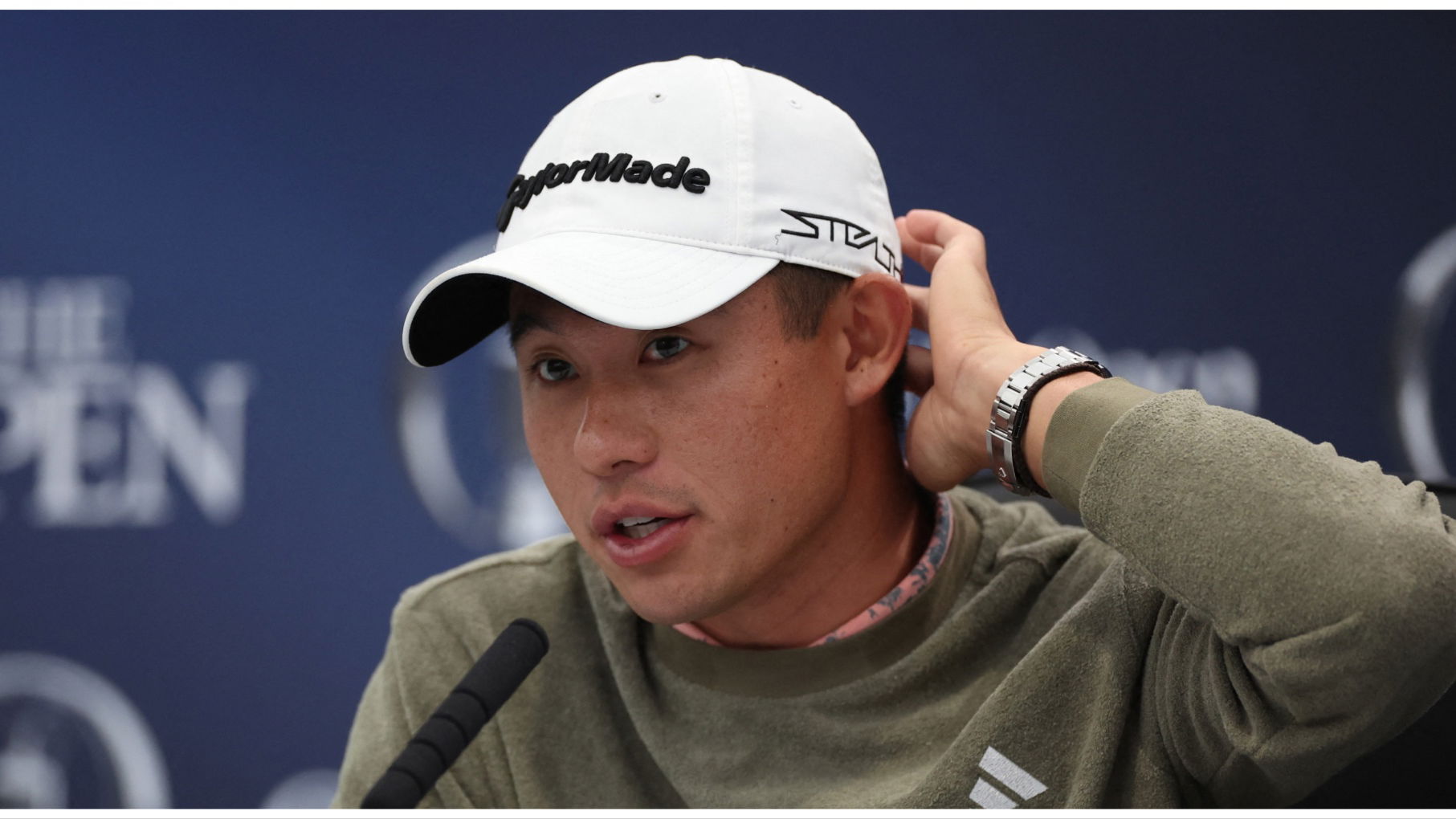 Collin Morikawa weighs in on enduring golf debate: "They gave me hate for it!"